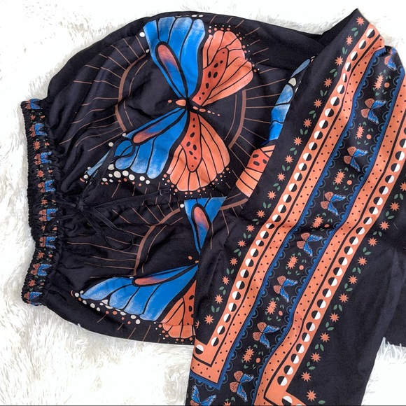 Butterfly co-ord two-piece outfit - Picture 5 of 5